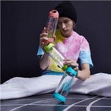 High Quality Unbreakable Tea Juice Glass Water Bottle