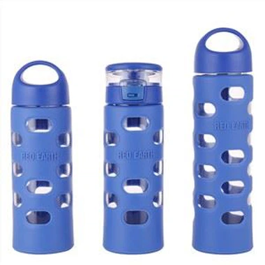 100% Borosilicate Glass Water Bottle