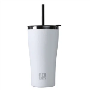 Insulated Tumbler Cup With Straw
