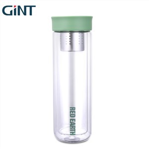 Double Insulated Glass Water Bottle