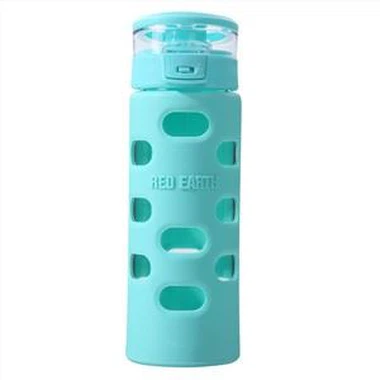 Premium Reusable Glass Water Milk Juice Bottle